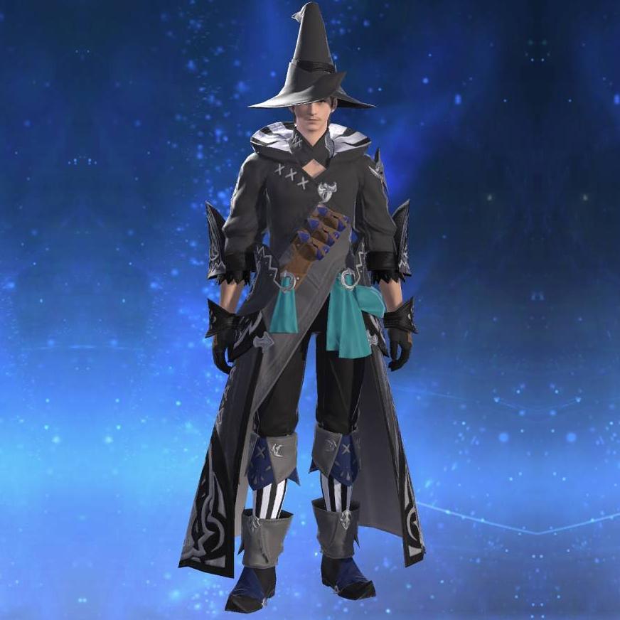 Cashmere Robe of Casting's gearset image male.