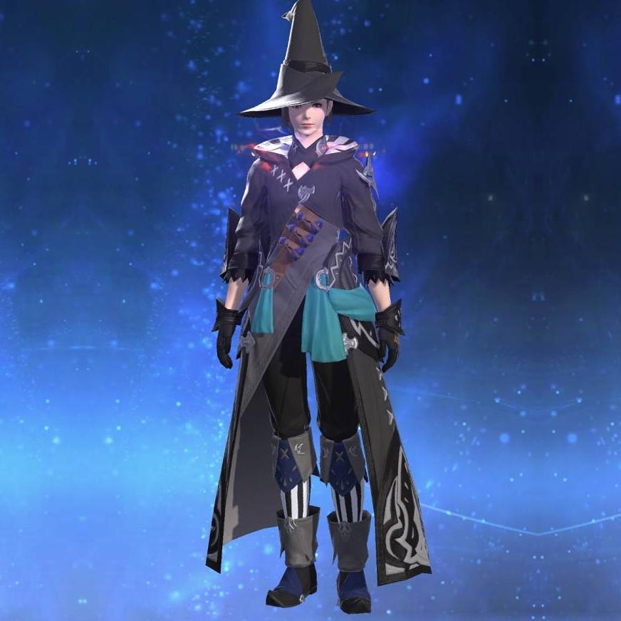 Augmented Cashmere Robe of Casting's gearset image female.