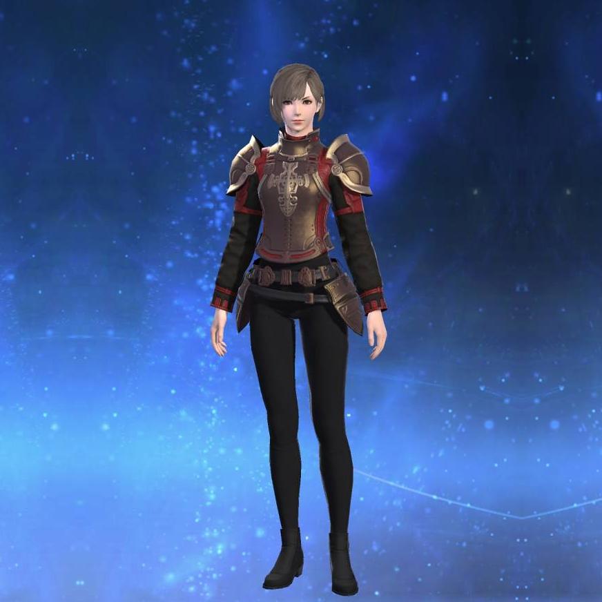 Custom-made Cuirass's gearset image female.
