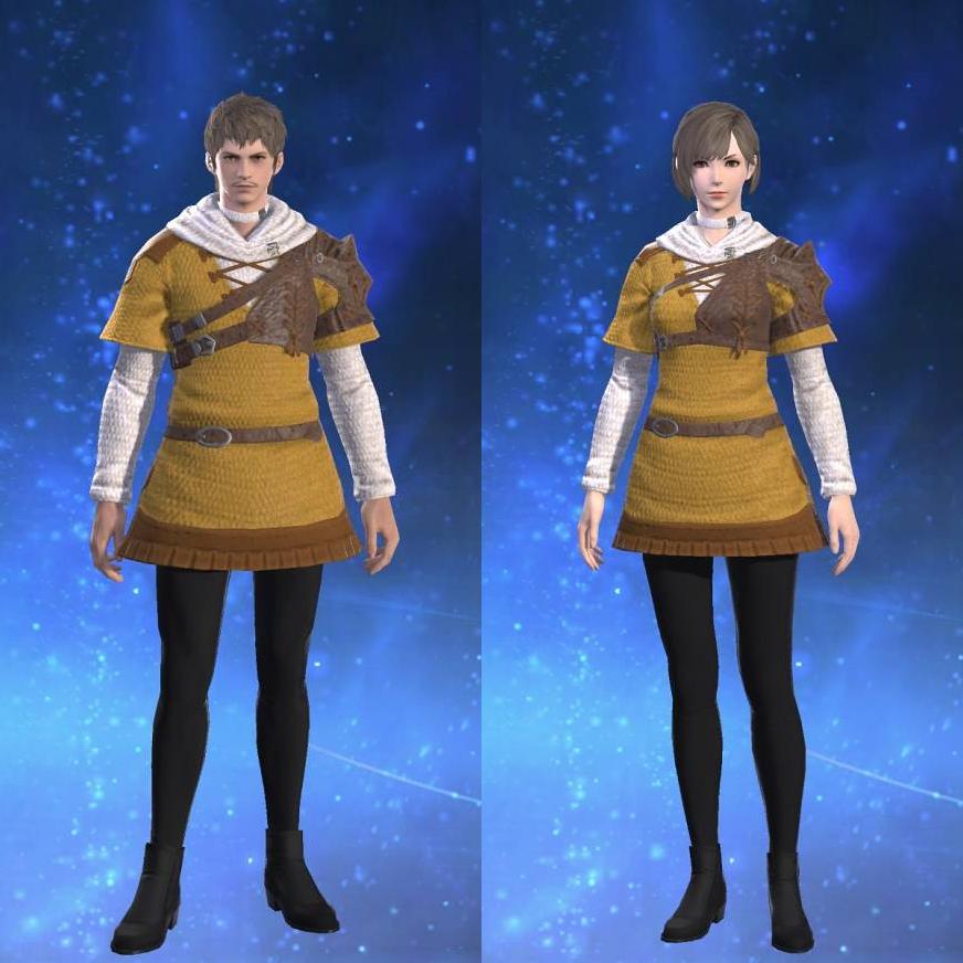 Custom-made Tunic's gearset image.
