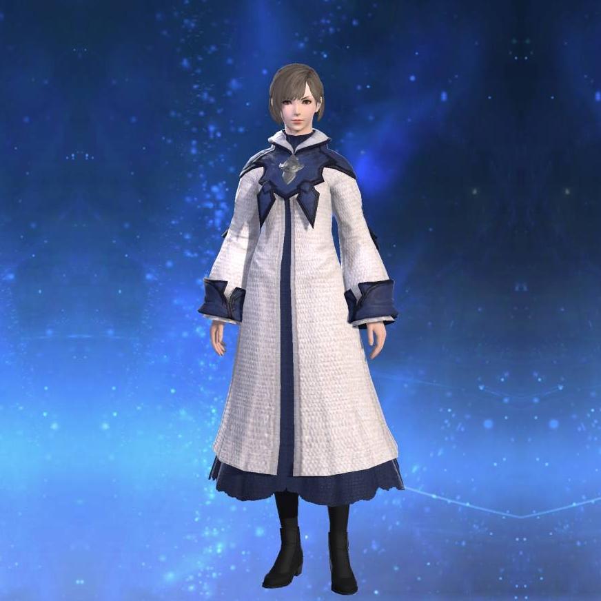 Custom-made Robe of Healing's gearset image female.