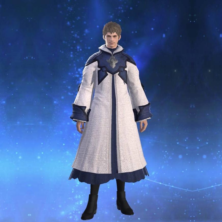 Custom-made Robe of Healing's gearset image male.