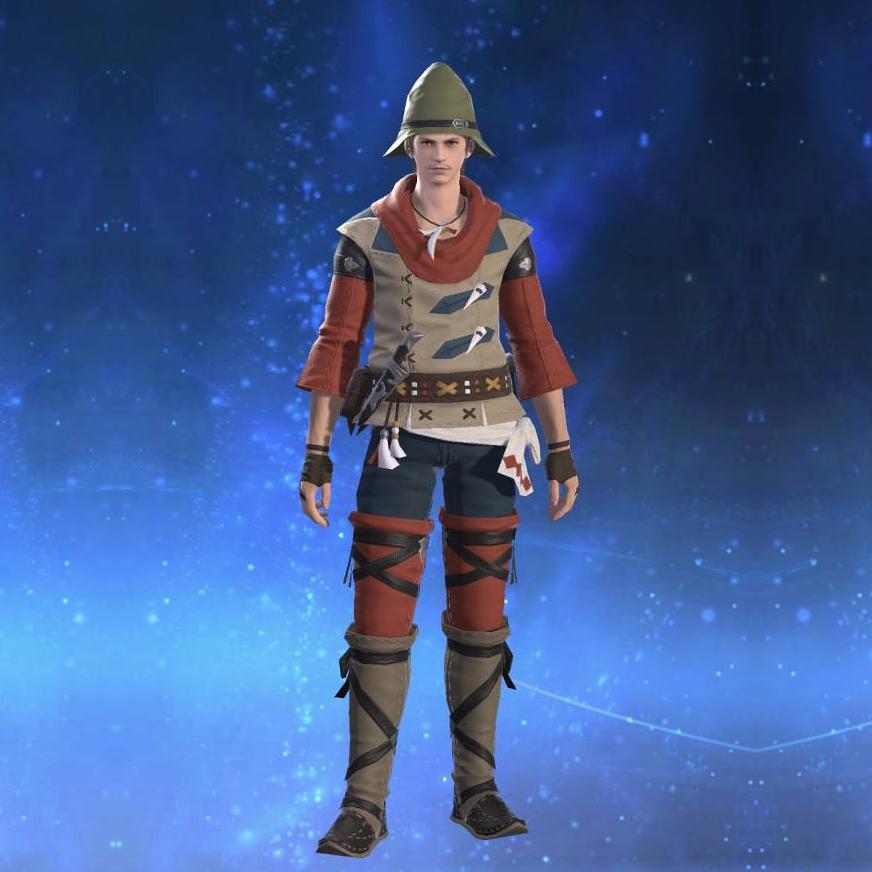 カッターアタイア's gearset image male.