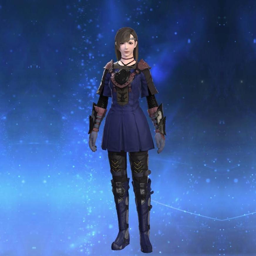 Qarn Chainmail's gearset image female.