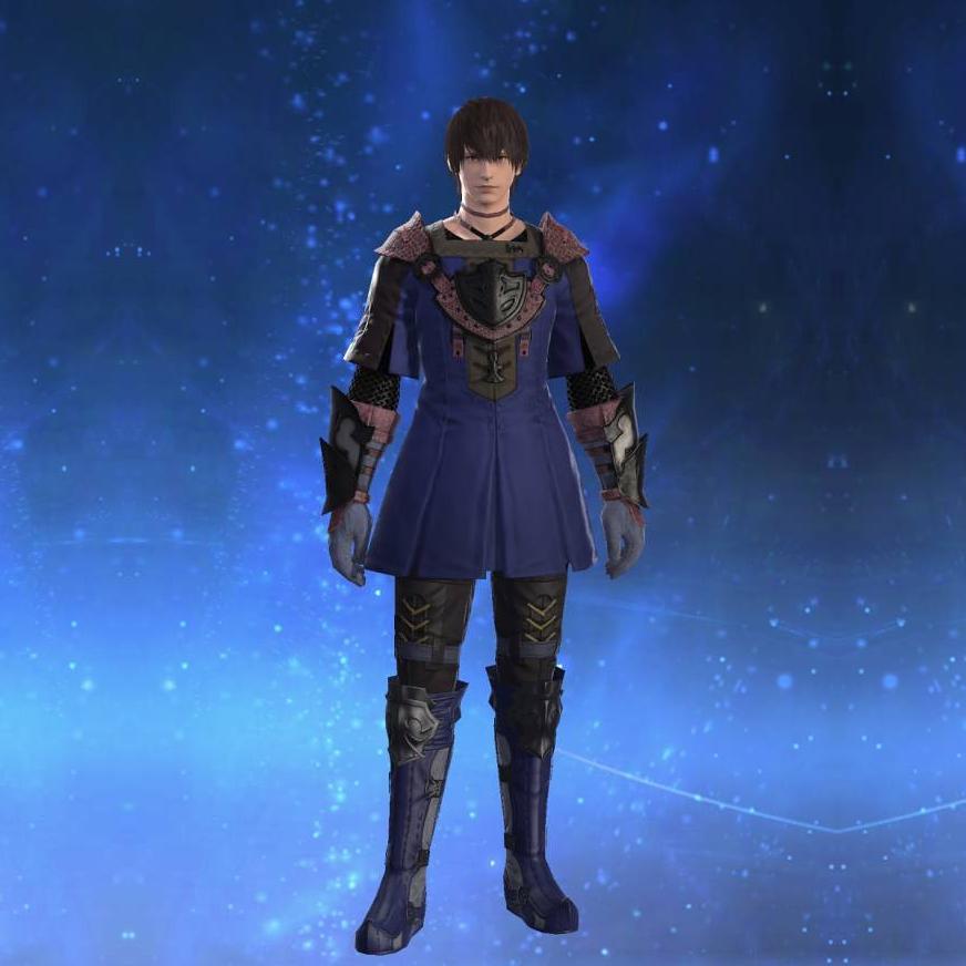 Qarn Chainmail's gearset image male.