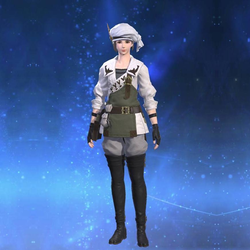 Carpenter's Gown's gearset image female.