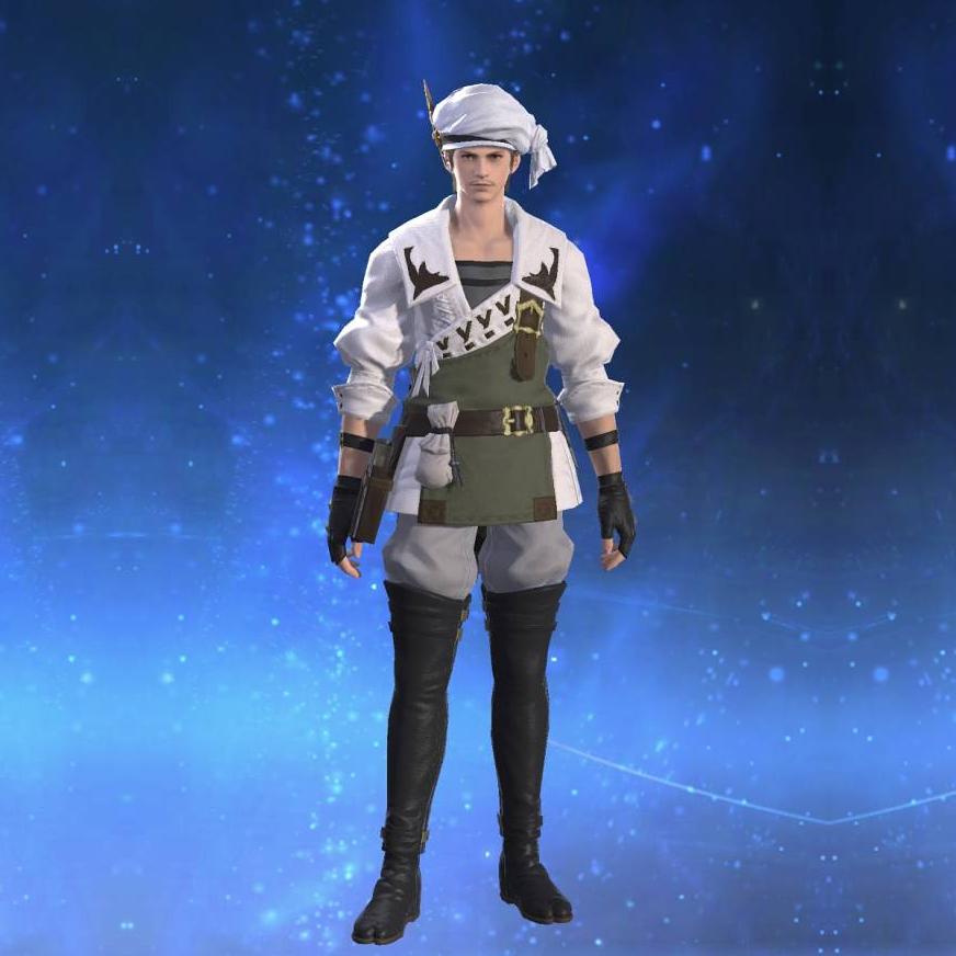 Carpenter's Gown's gearset image male.