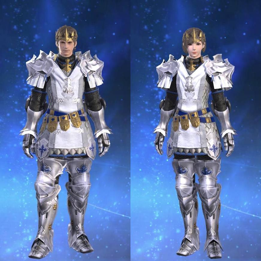 Gallant Surcoat's gearset image.