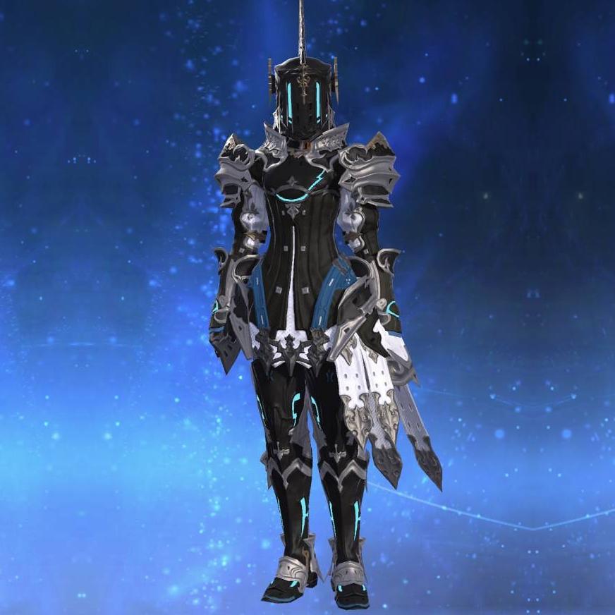 Augmented Ironworks Armor of Fending's gearset image female.