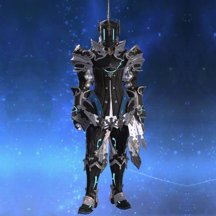 Augmented Ironworks Armor of Fending's gearset image male.