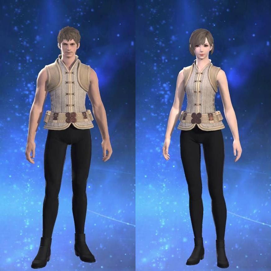 Hempen Doublet Vest of Crafting's gearset image.