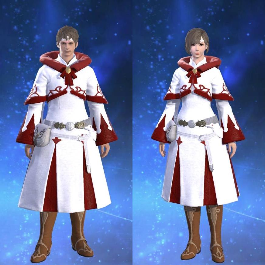 Cleric's Robe's gearset image.