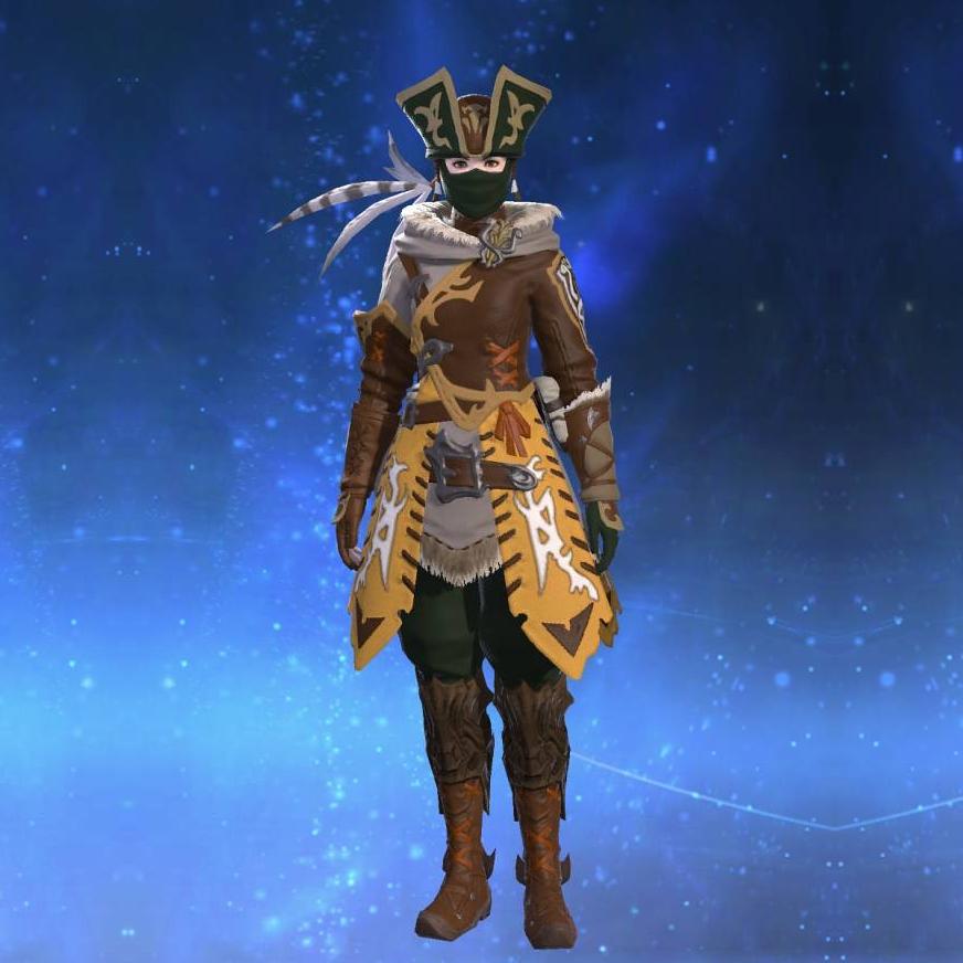 Serpent Elite's Jerkin's gearset image female.