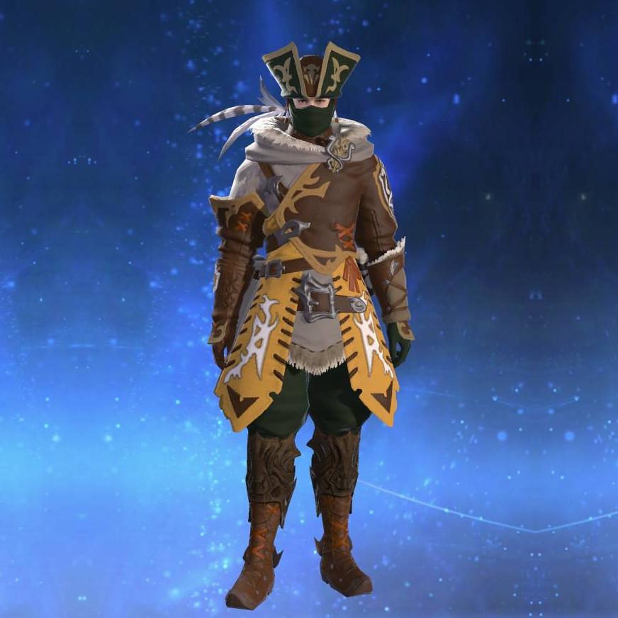 Serpent Elite's Jerkin's gearset image male.