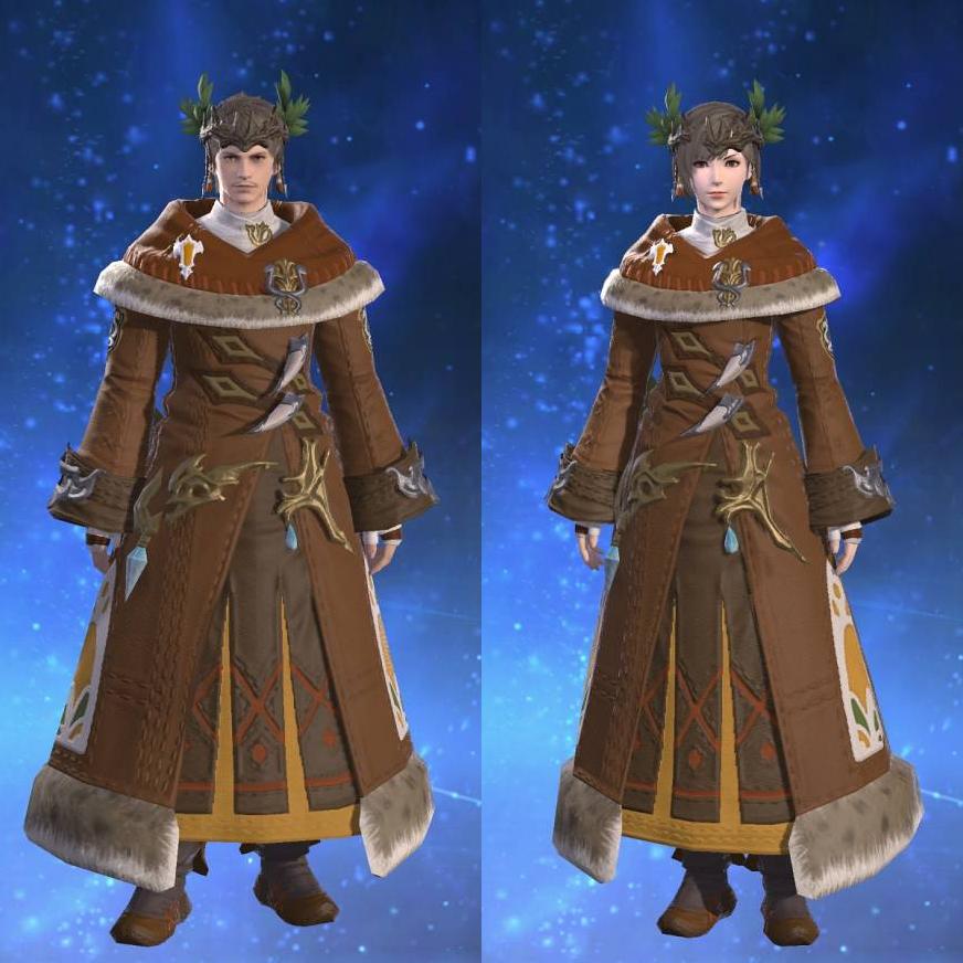 Serpent Elite's Robe's gearset image.