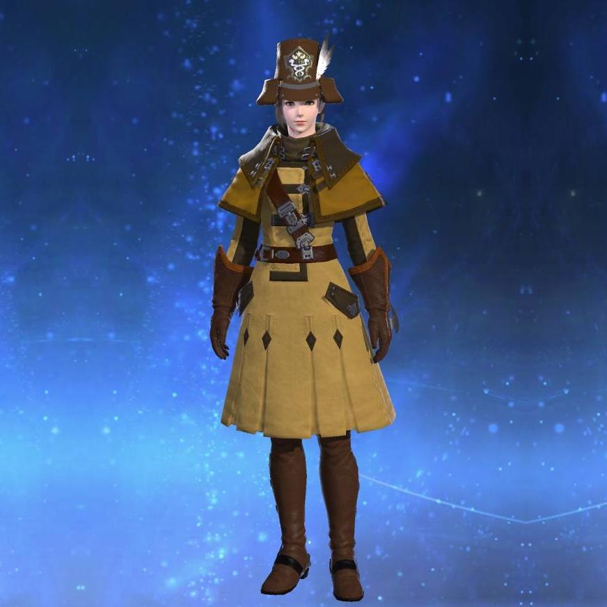 グリダニアンオフィサー・コート's gearset image female.