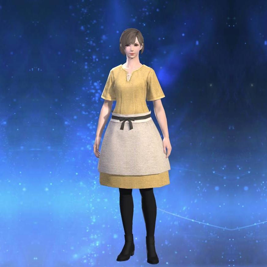 Serpent Sergeant's Apron's gearset image female.
