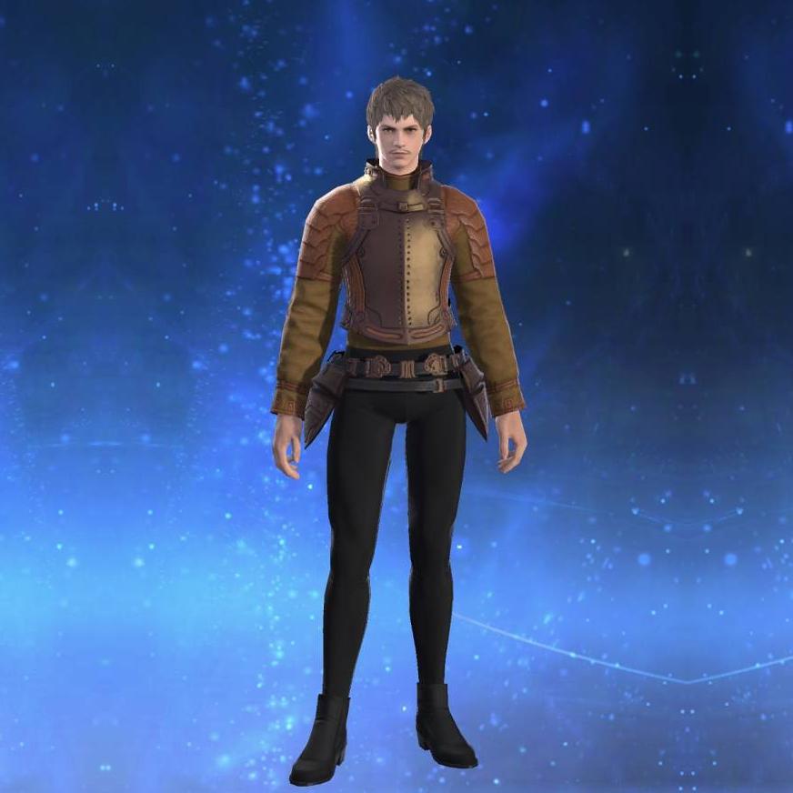 Serpent Private's Cuirass's gearset image male.