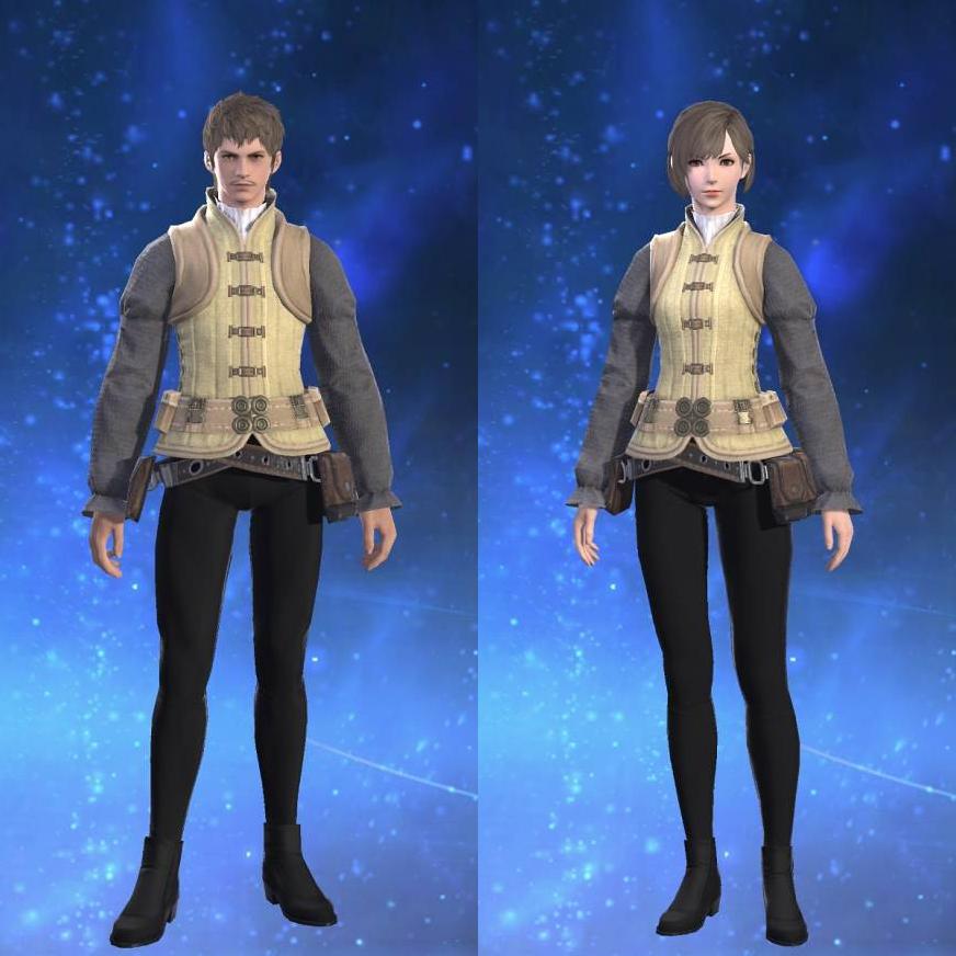 Serpent Private's Doublet's gearset image.