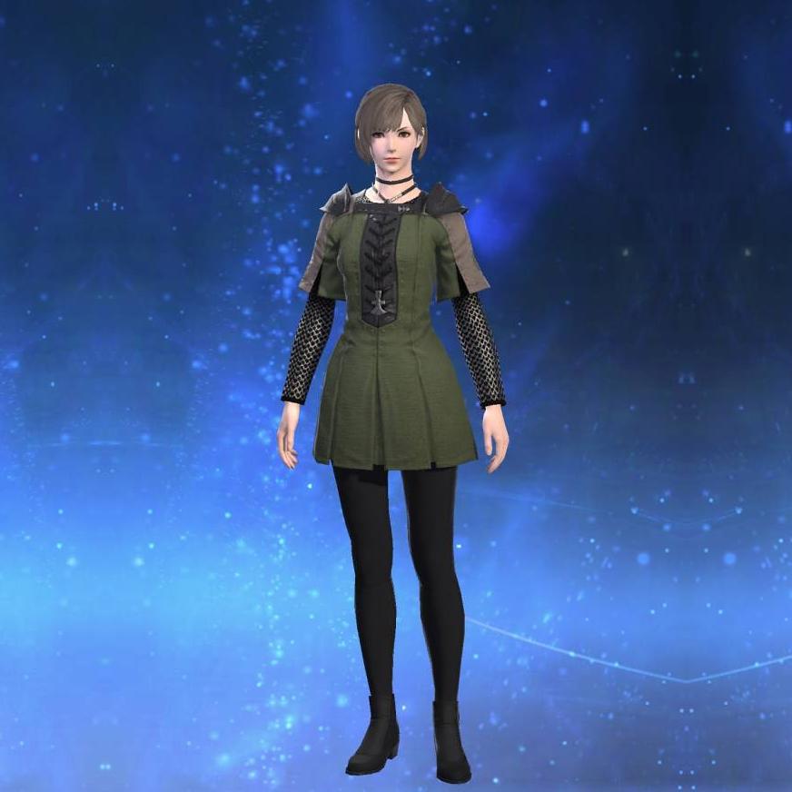Serpent Private's Chainmail's gearset image female.