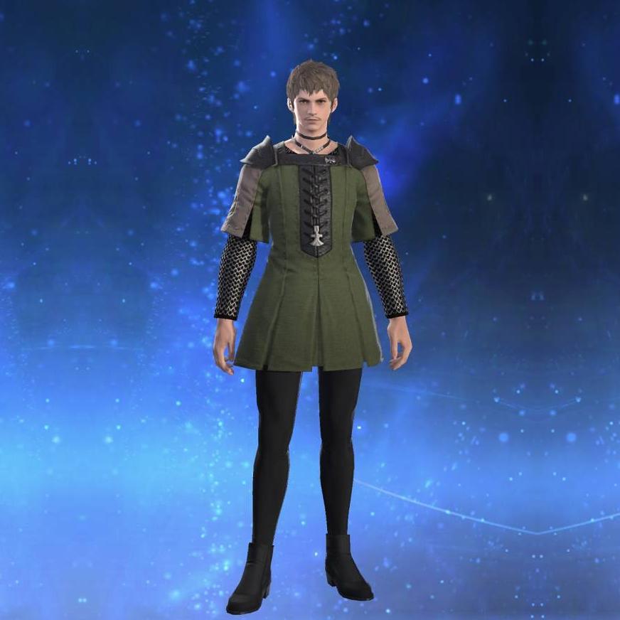 Serpent Private's Chainmail's gearset image male.