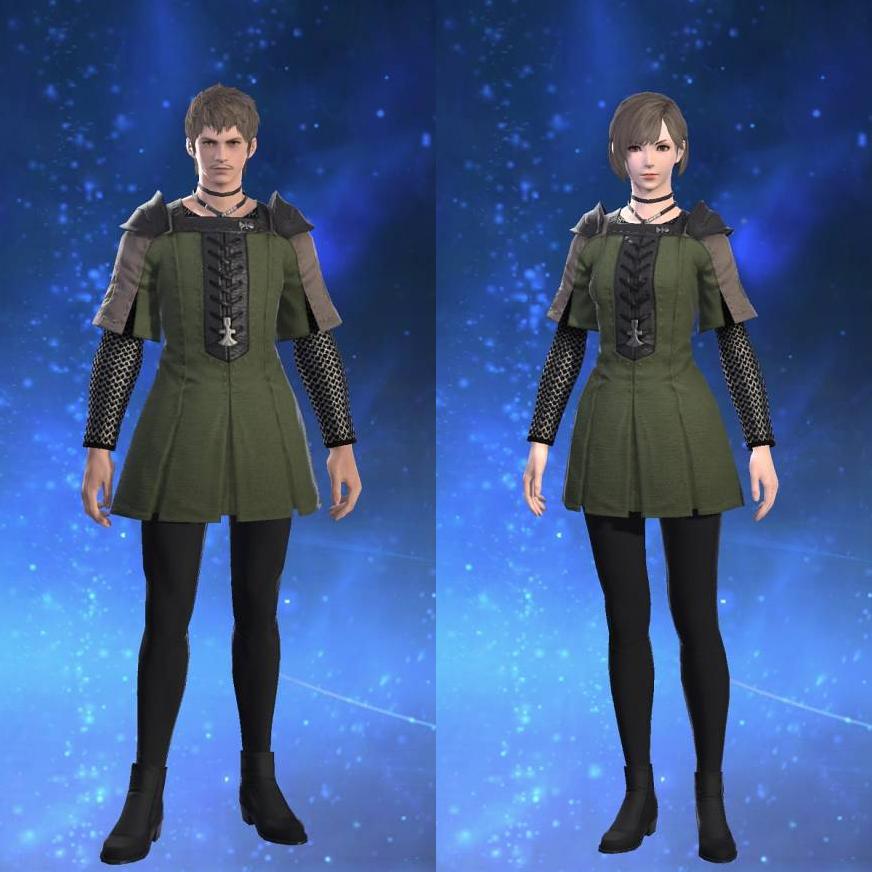 Serpent Private's Chainmail's gearset image.