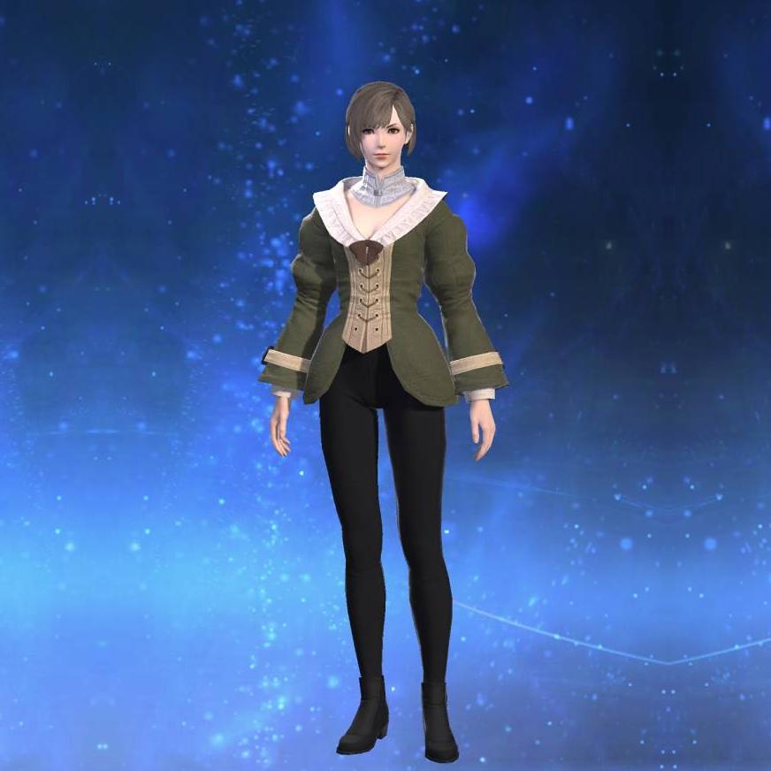 Serpent Private's Bliaud's gearset image female.