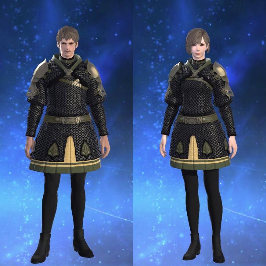 グリダニアンプライベート・ホーバージョン's gearset image.