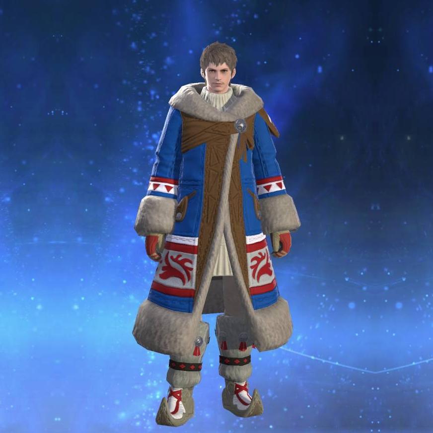 Glacial Coat's gearset image male.