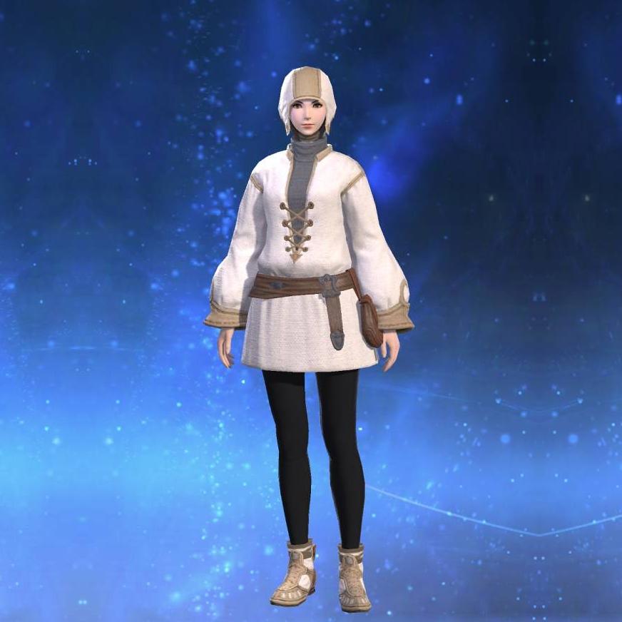 Cotton Dalmatica of Gathering's gearset image female.