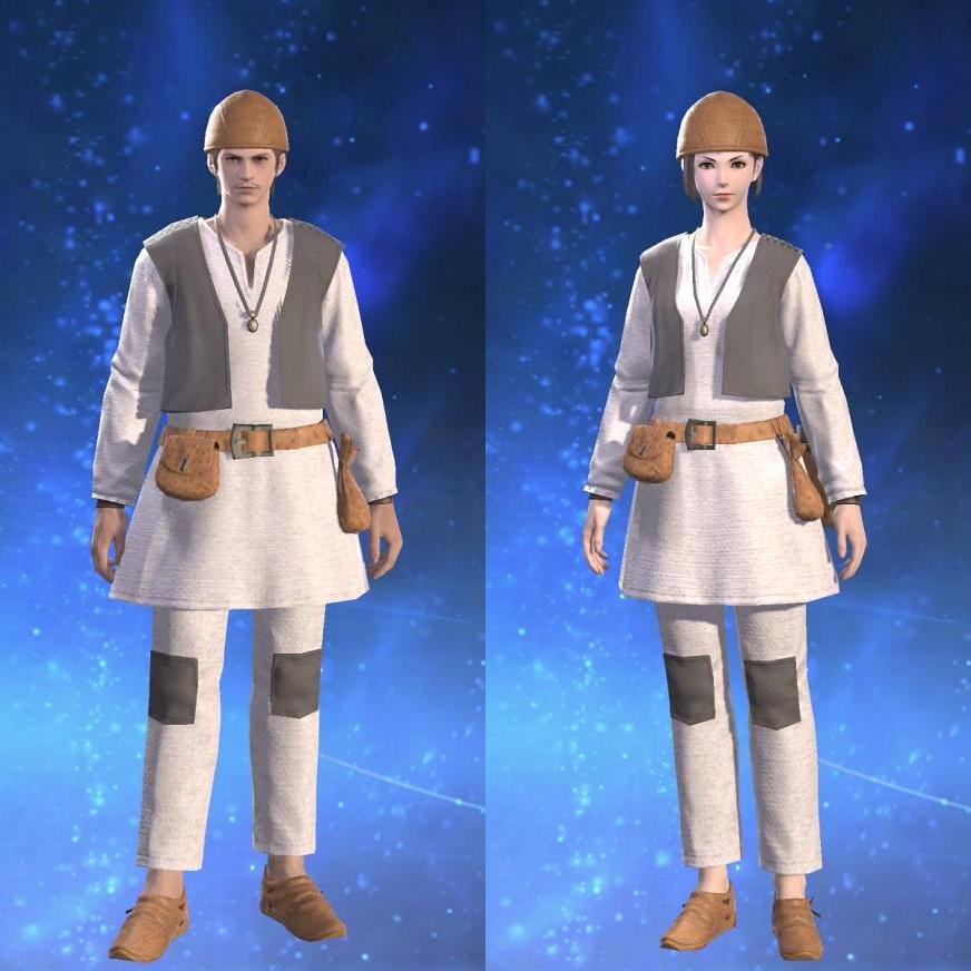 Cotton Shepherd's Tunic's gearset image.