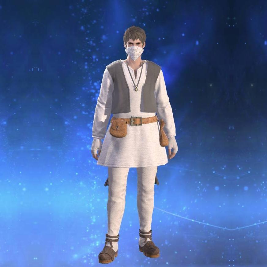 Cotton Shepherd's Tunic's gearset image male.