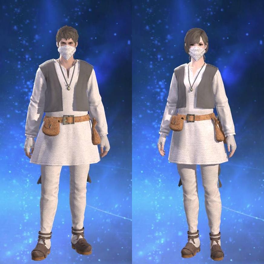 Cotton Shepherd's Tunic's gearset image.