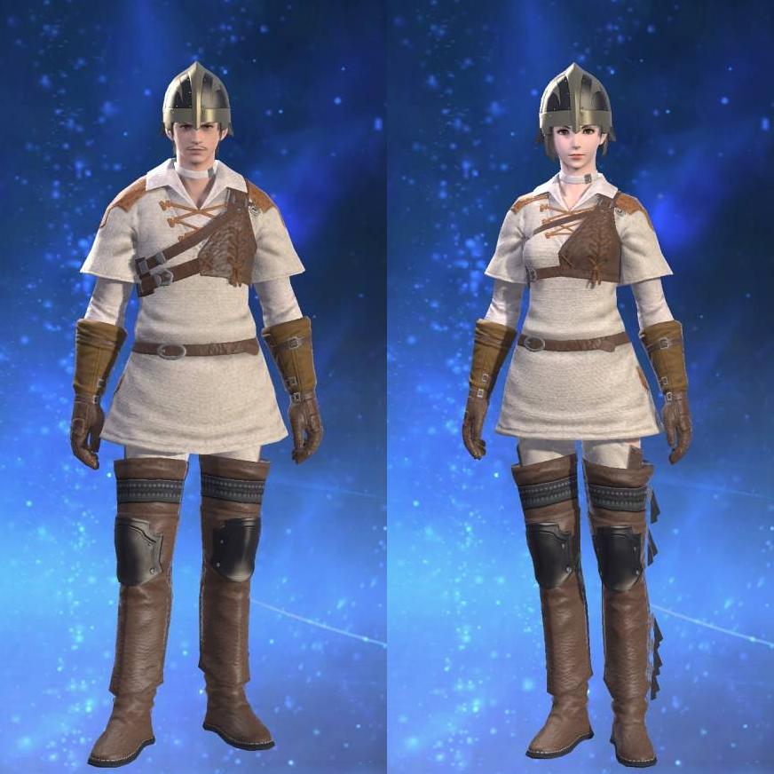 Cotton Trapper's Tunic's gearset image.