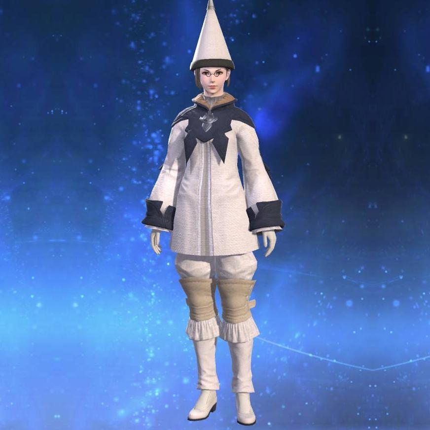Cotton Halfrobe's gearset image female.