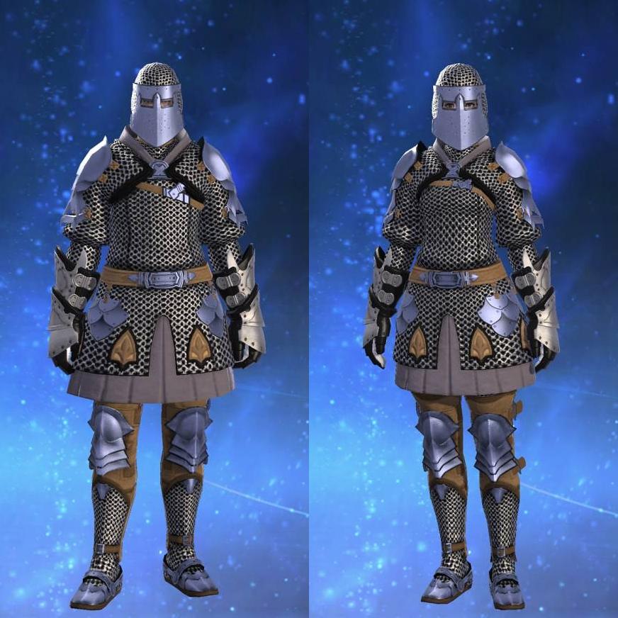 Cobalt Haubergeon's gearset image.