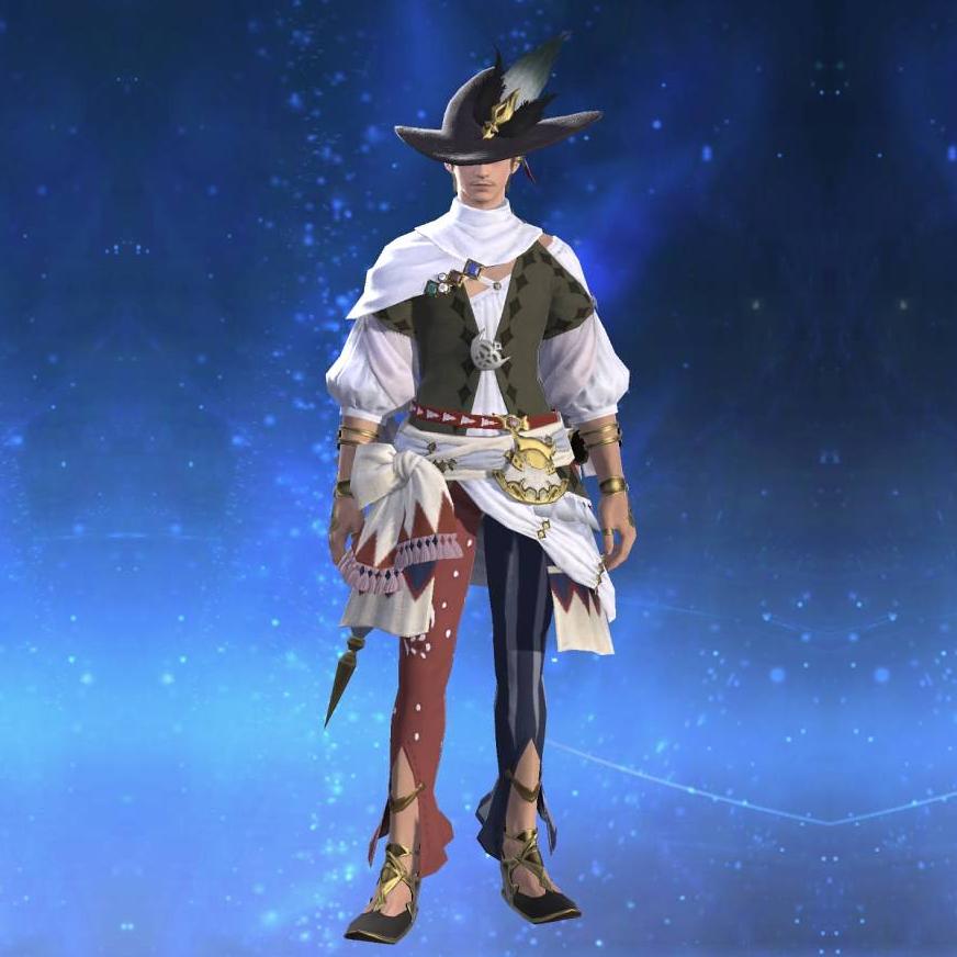 コラルアタイア's gearset image male.