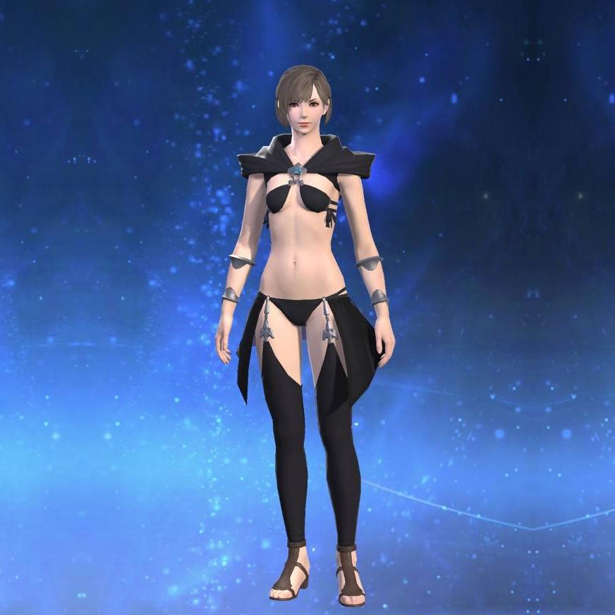 Coliseum Shawl's gearset image female.