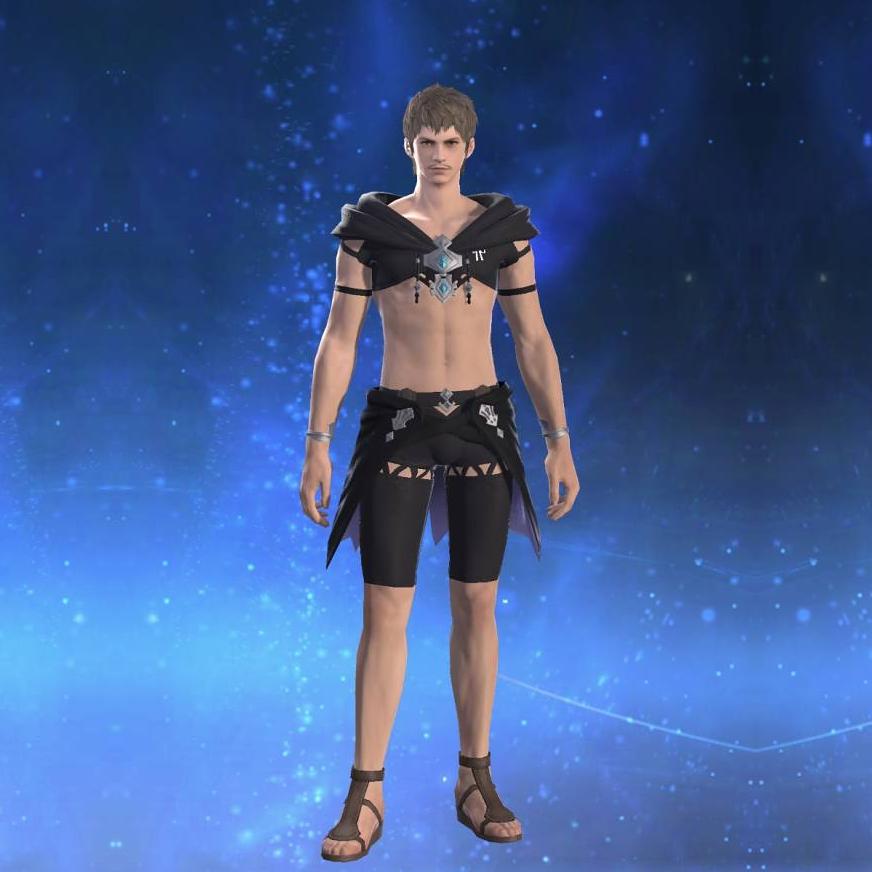 Coliseum Shawl's gearset image male.