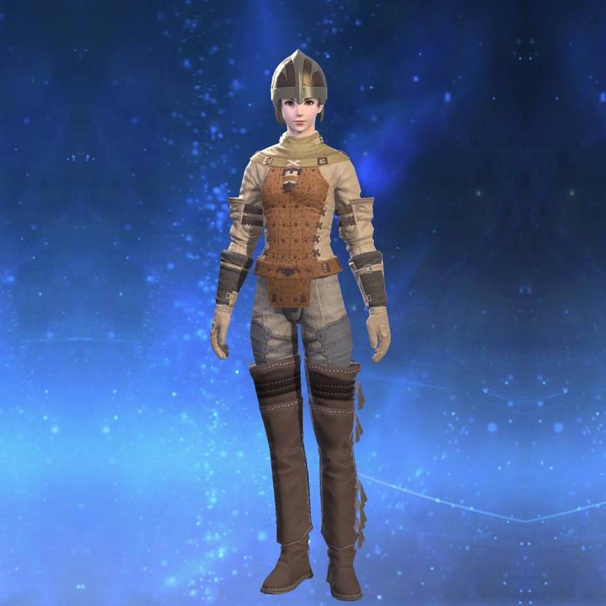 Leather Jacket's gearset image female.