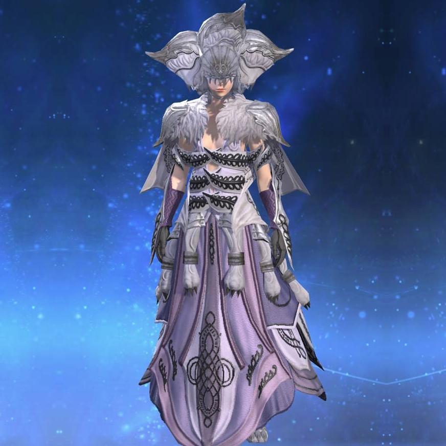Scylla's Robe of Healing's gearset image female.