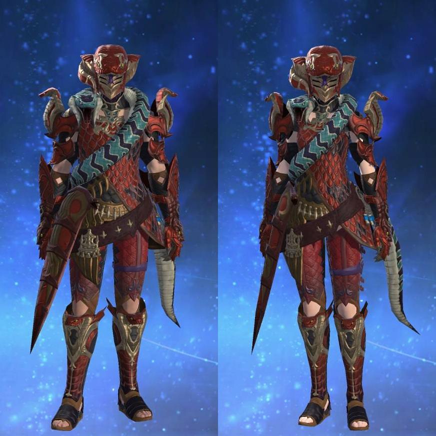 Snakeliege Scale Mail's gearset image.