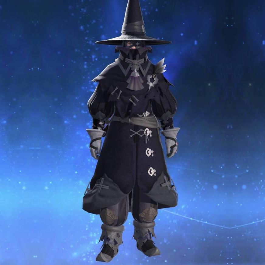 Sorcerer's Coat's gearset image male.