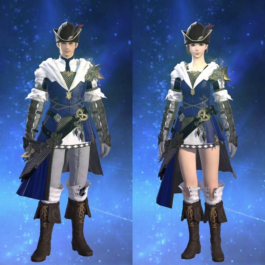 Augmented Saurian Tabard of Aiming's gearset image.