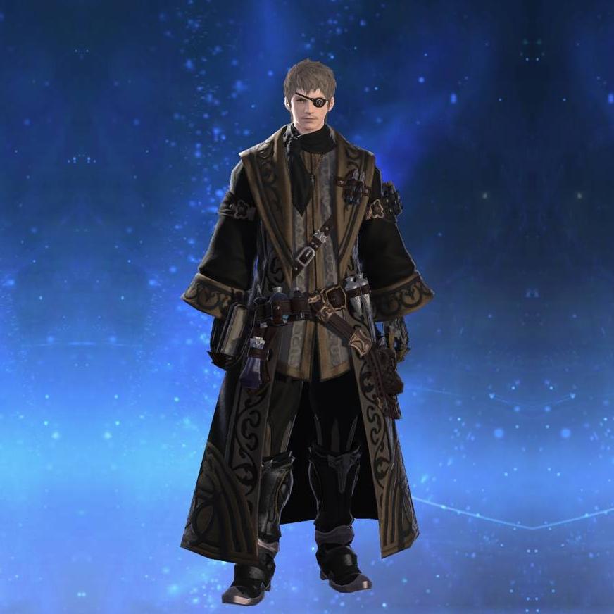 Dark Divinity Feldr's gearset image male.