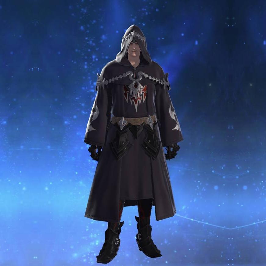 Darklight Cowl of Casting's gearset image male.