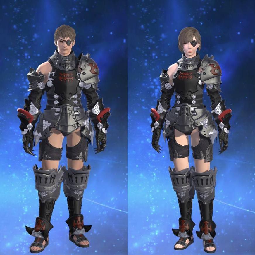Darklight Corselet of Striking's gearset image.