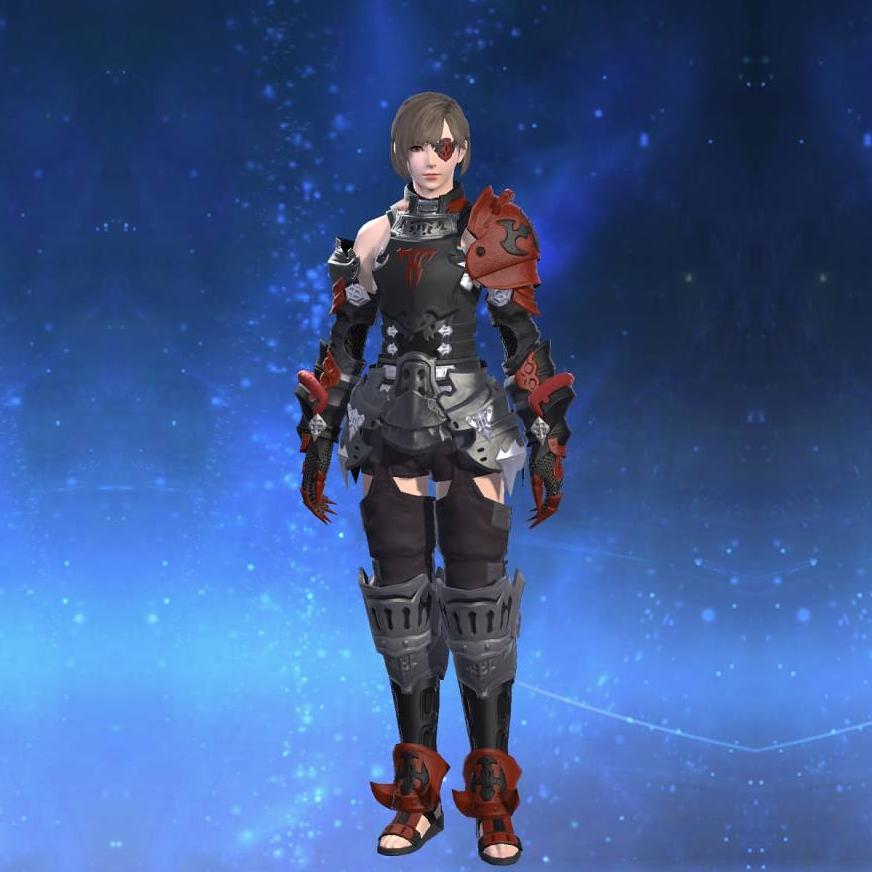 Darklight Corselet of Aiming's gearset image female.