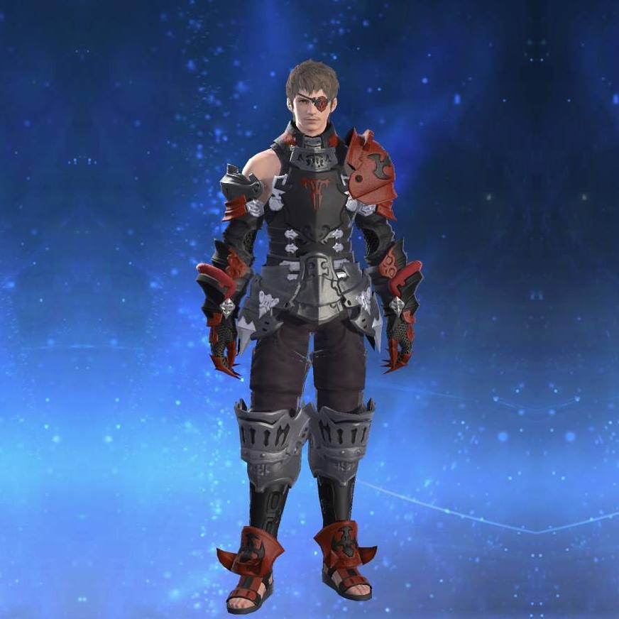 Darklight Corselet of Aiming's gearset image male.