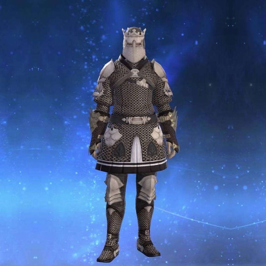 Templar's Haubergeon's gearset image male.